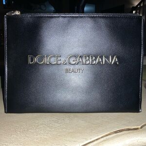 Dolce & Gabbana Black Cosmetic Bag